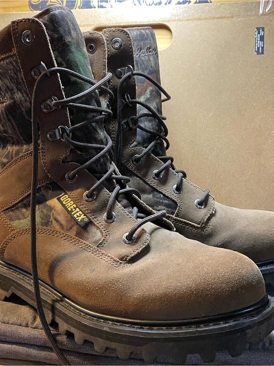 Cabela\'s Brown Suede & Camo GORE-TEX Men\'s Boots main image 5